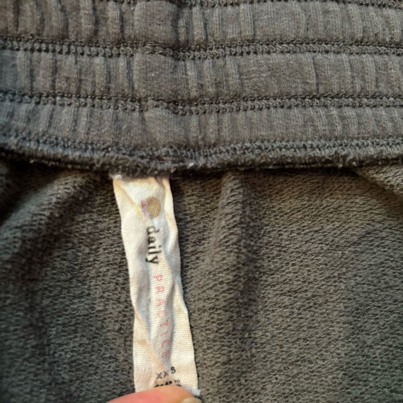 Daily Practice by Anthropologie Trouser Wide-leg Sweatpants, Grey, Size XXS - Picture 3 of 3